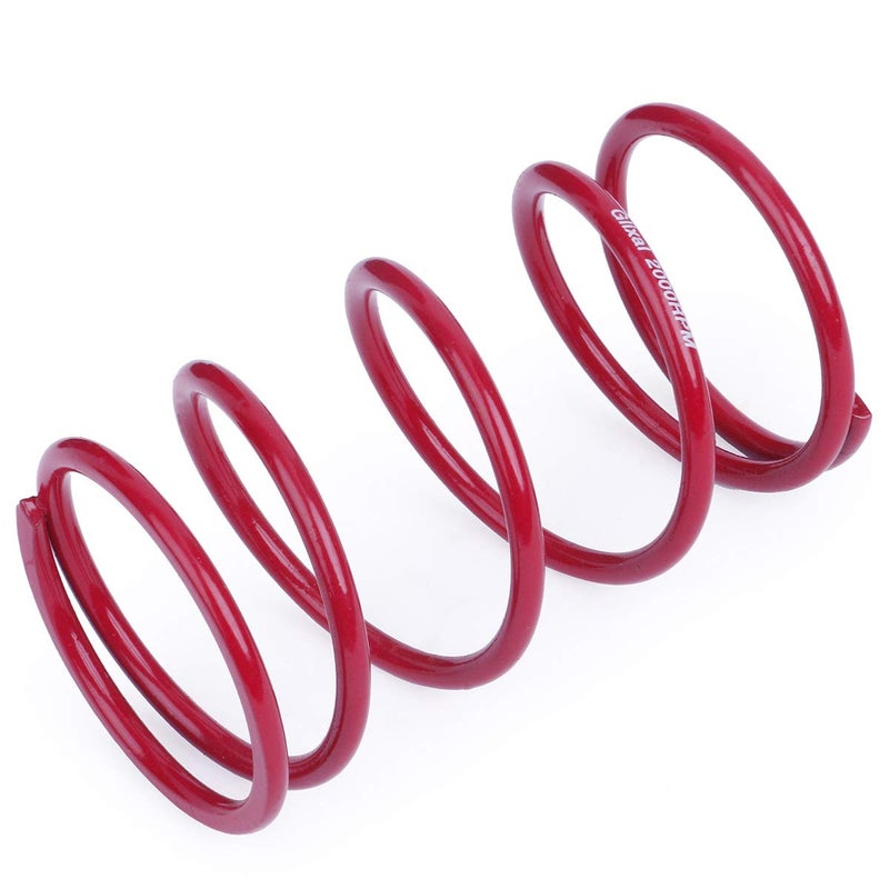 Glixal ATKS-03903 Chinese Scooter High Performance Racing Torque Spring clutch springs GY6 50cc-100cc 139QMB Engine Moped ATV (2000RPM,Red) - Image 2